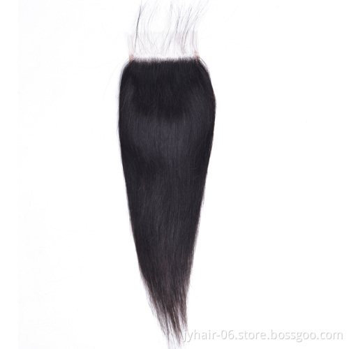 Wholesale Body Wave  4x4 lace closure, hd human hair lace closure